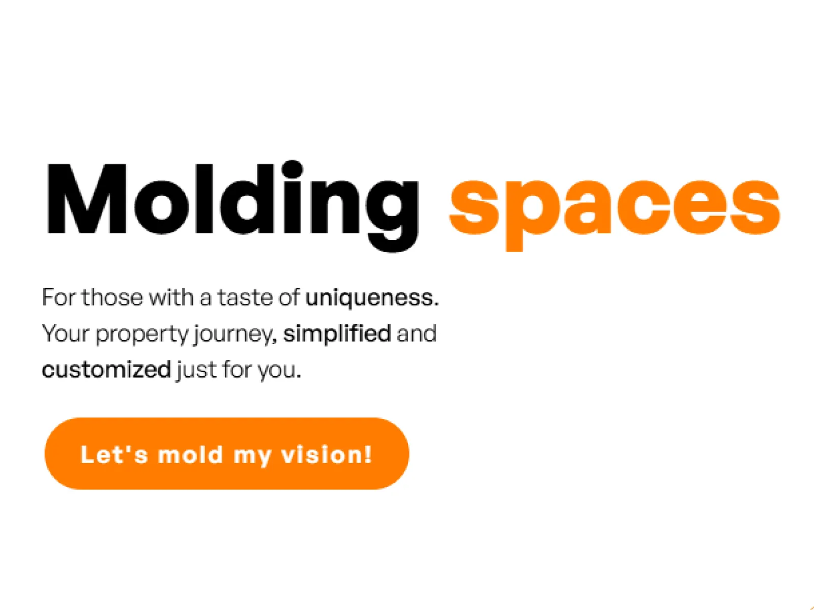 Unique value proposition of a design real estate consultancy